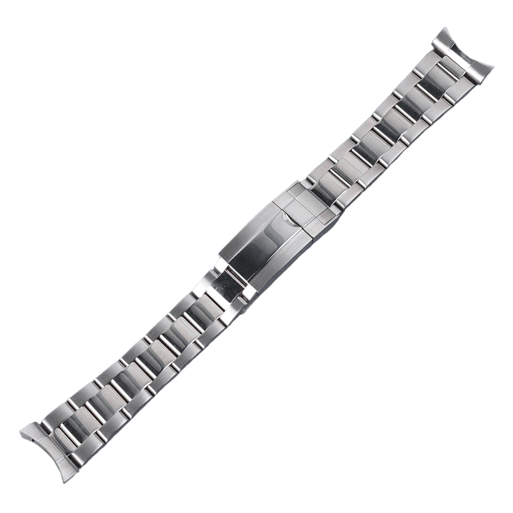 Polished Oyster Stainless Steel Bracelet - Verlion Mods