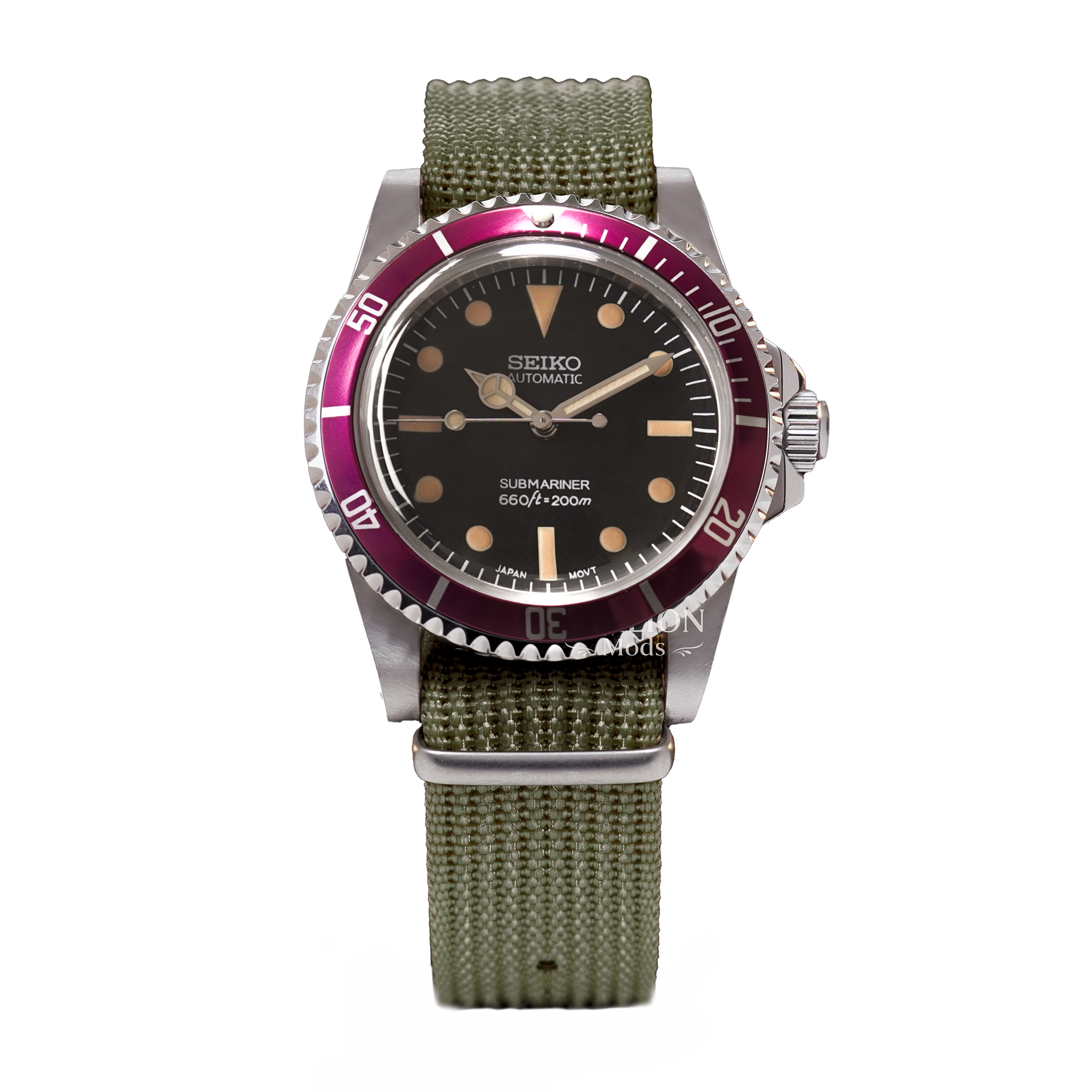 Submariner Coffee Vintage - Mod Watch