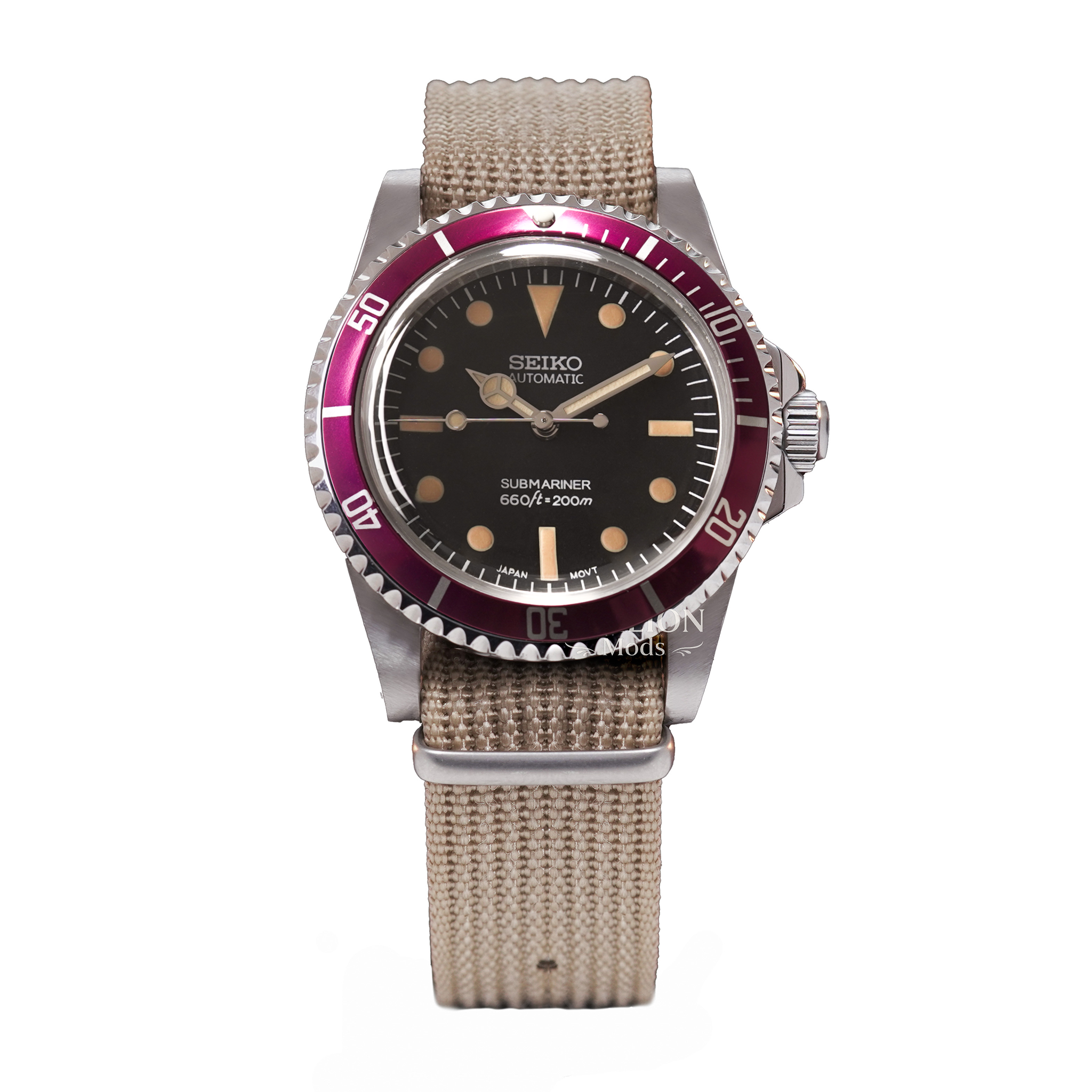 Submariner Coffee Vintage - Mod Watch