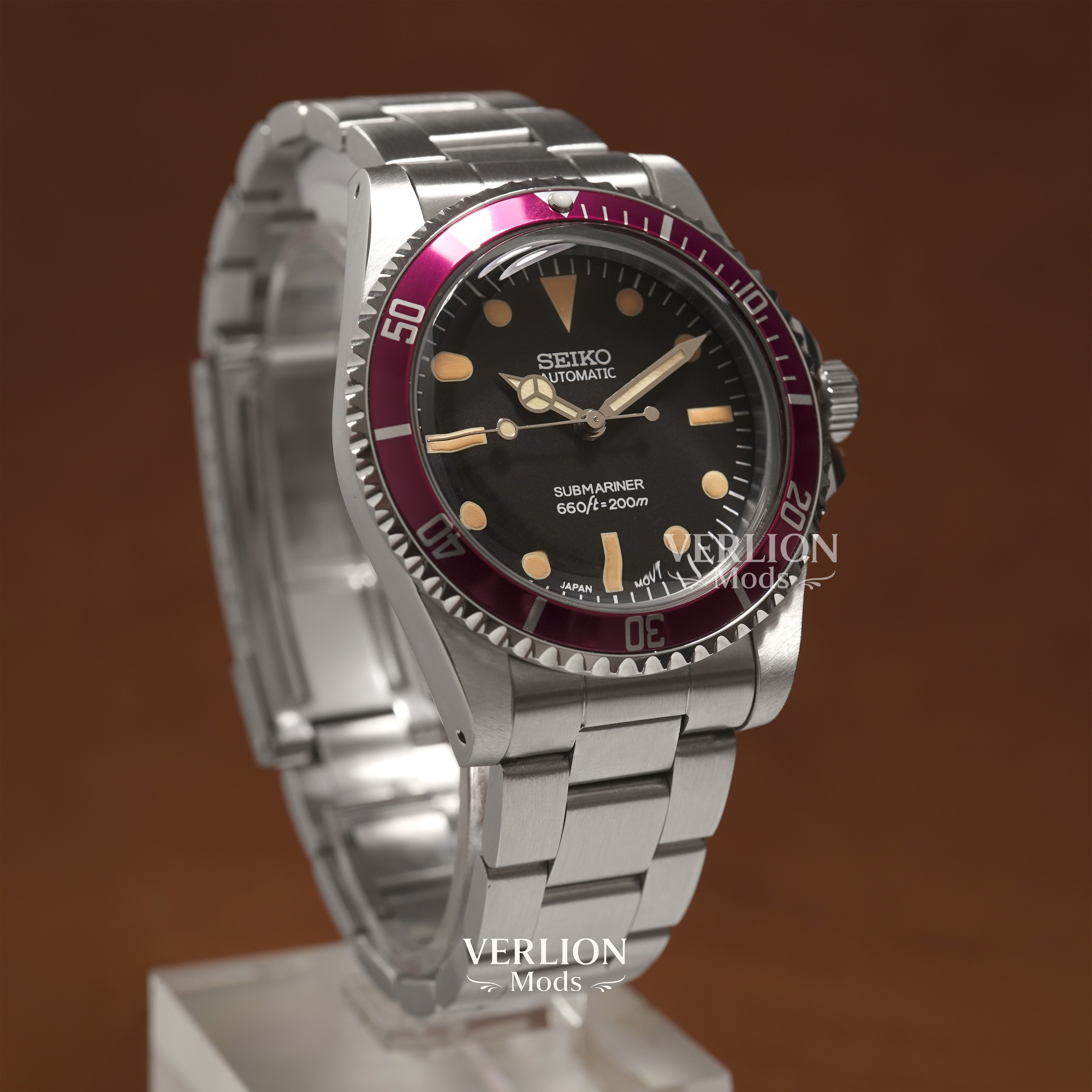 Submariner Coffee Vintage - Mod Watch