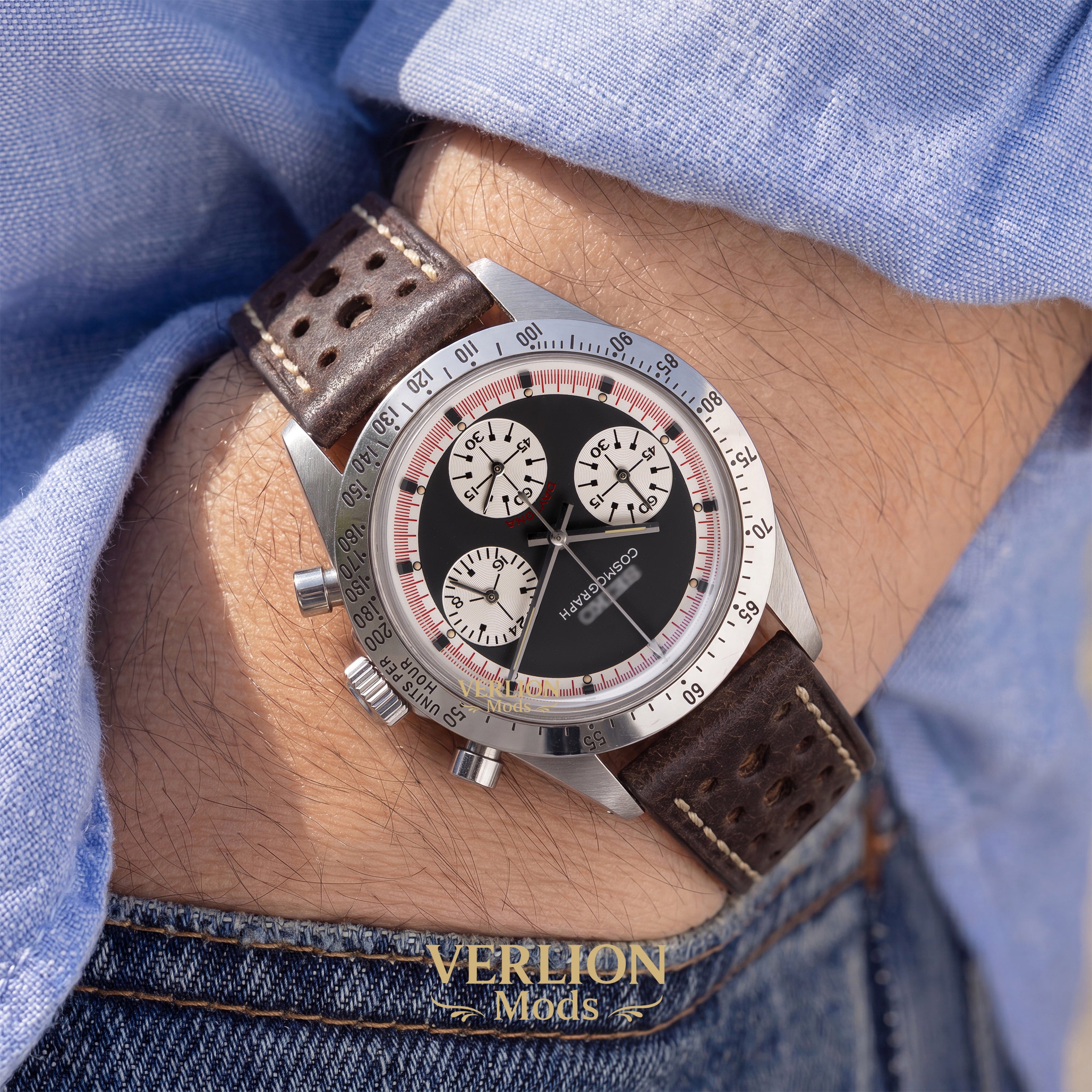 Daytona Silver Tuxedo 37mm