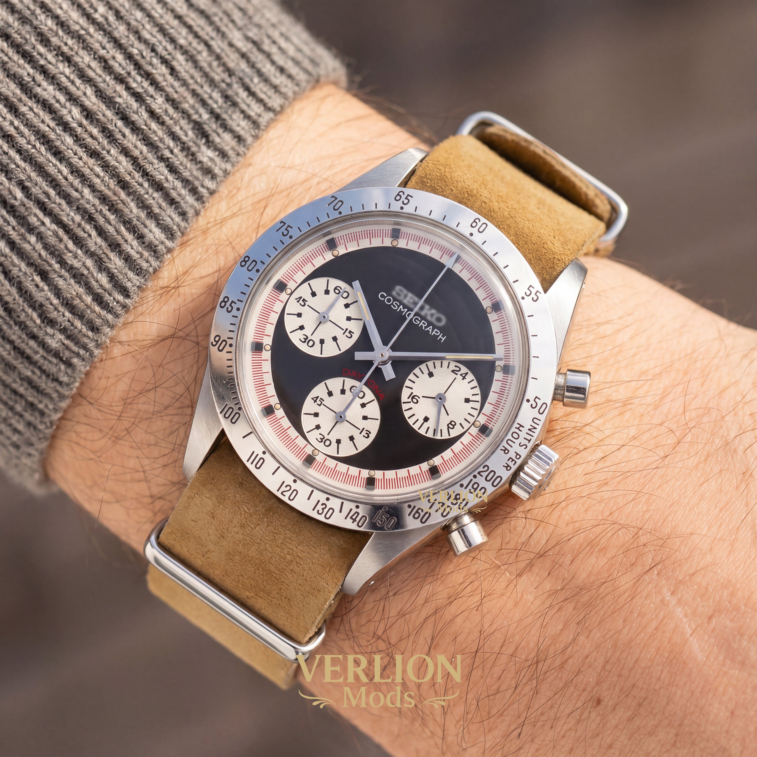 Daytona Silver Tuxedo 37mm