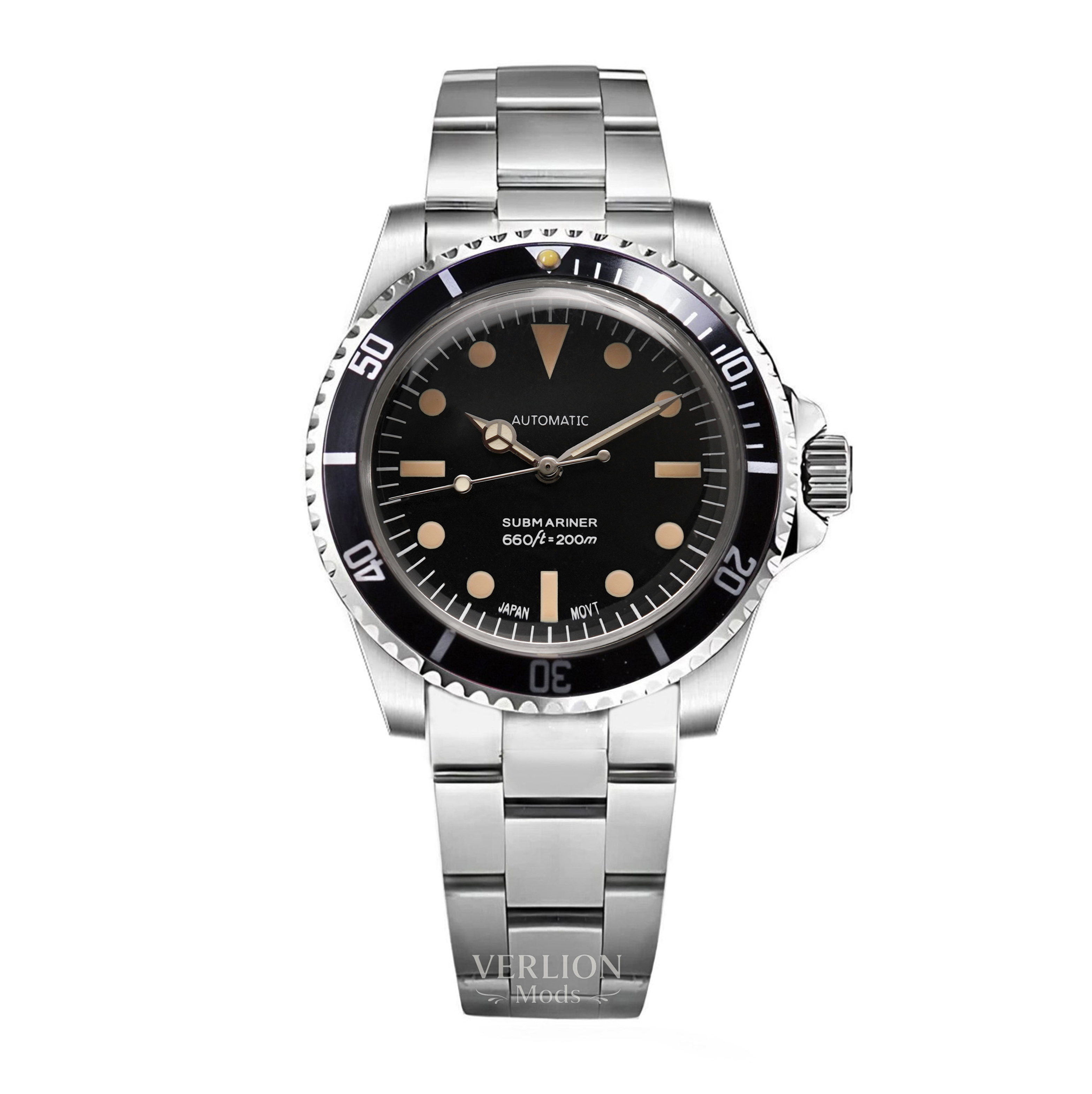 Military Vintage Diver 40 automatic dive watch