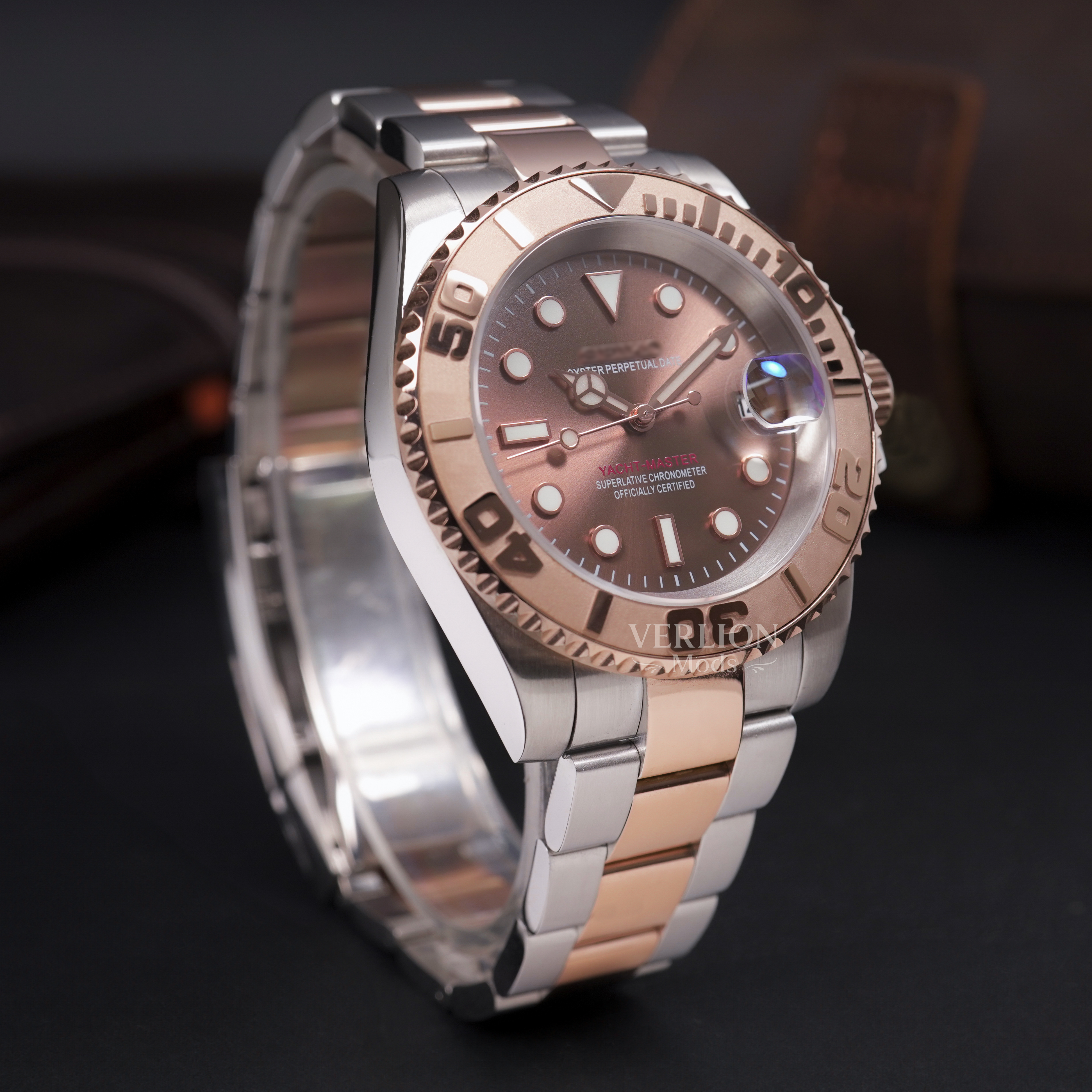 Yacht Master bicolore rose