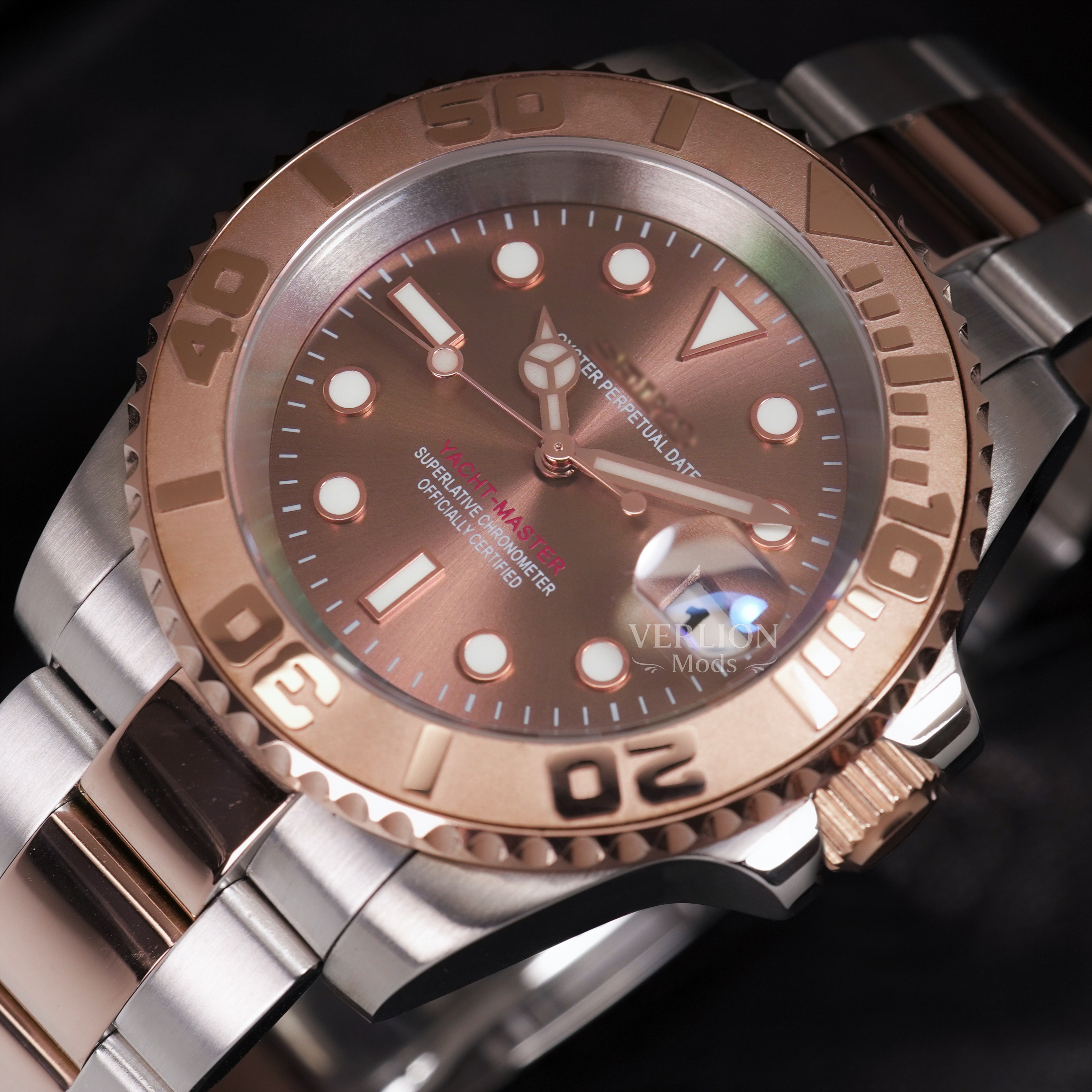 Yacht Master bicolore rose