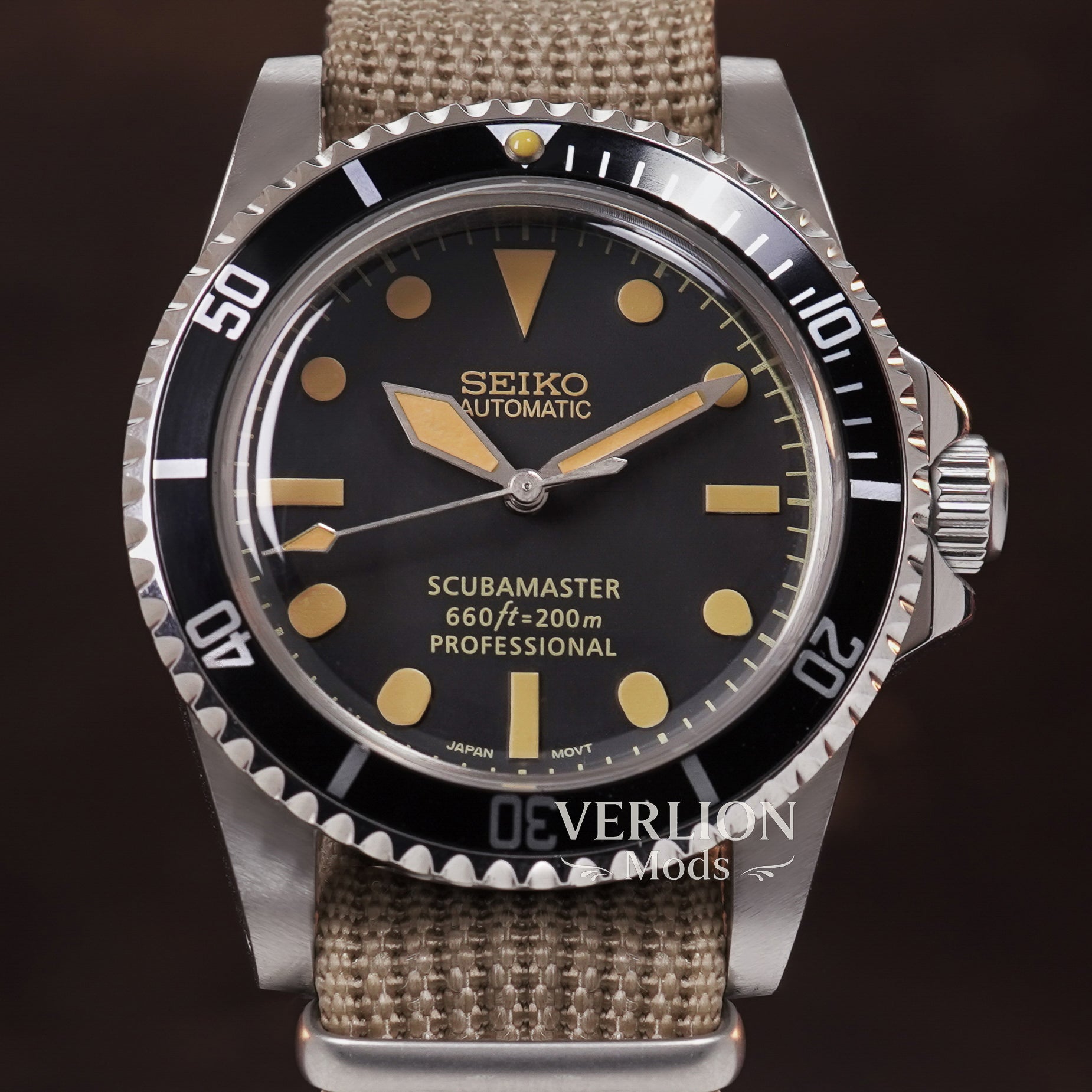 Seiko Mod - Scubamaster Vintage – Mod Watch - Verlion Mods
