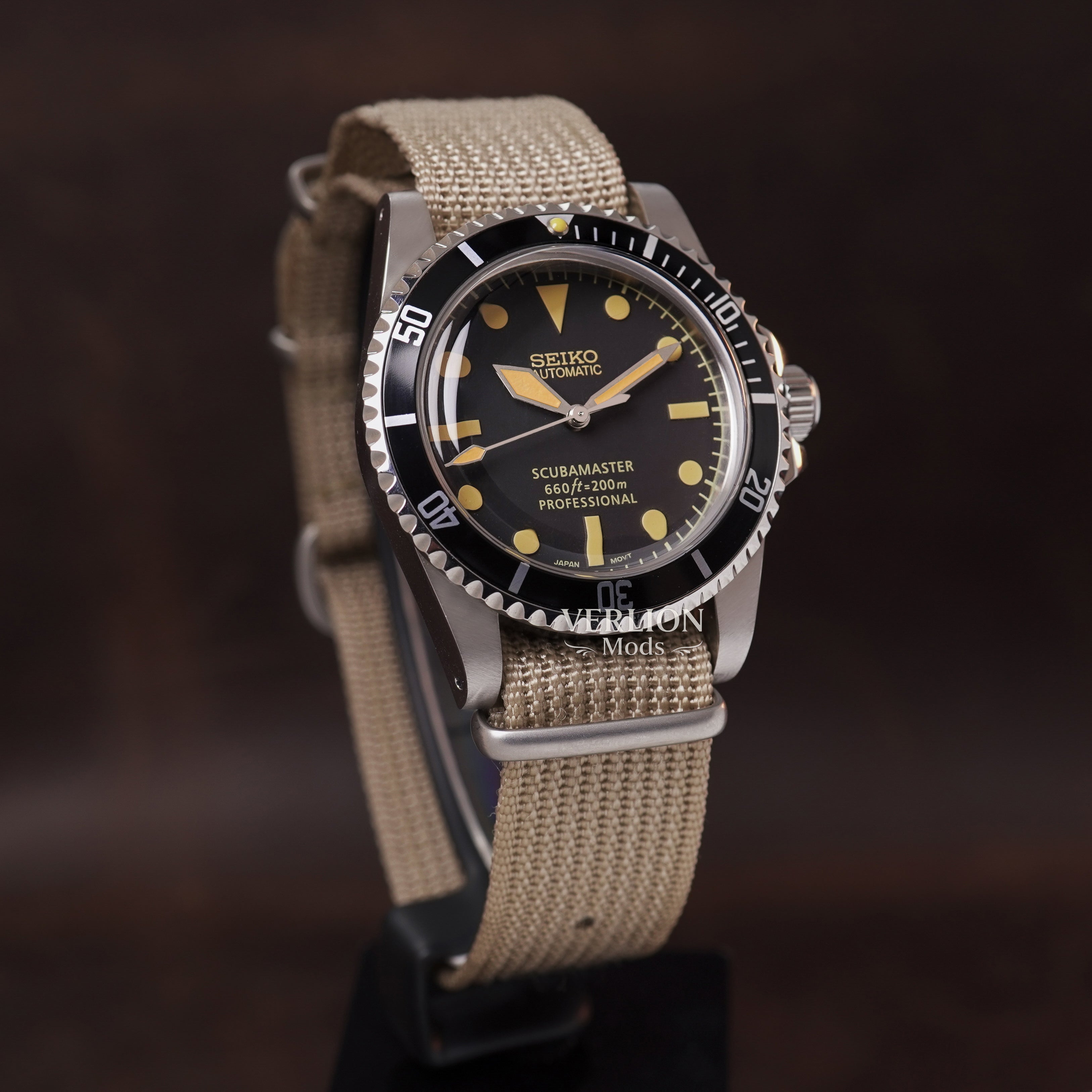 Seiko Mod - Scubamaster Vintage – Mod Watch - Verlion Mods