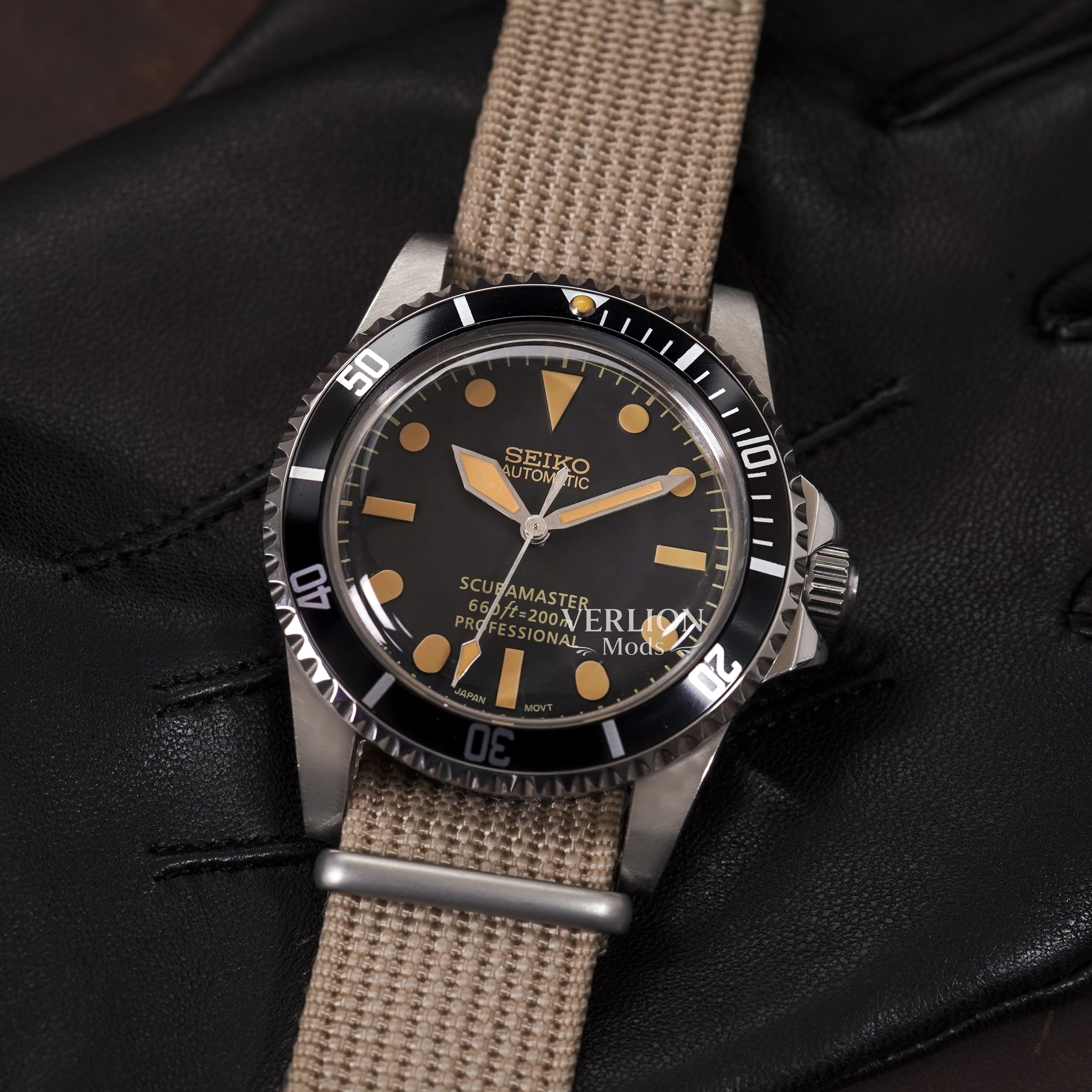Seiko Mod - Scubamaster Vintage – Mod Watch - Verlion Mods