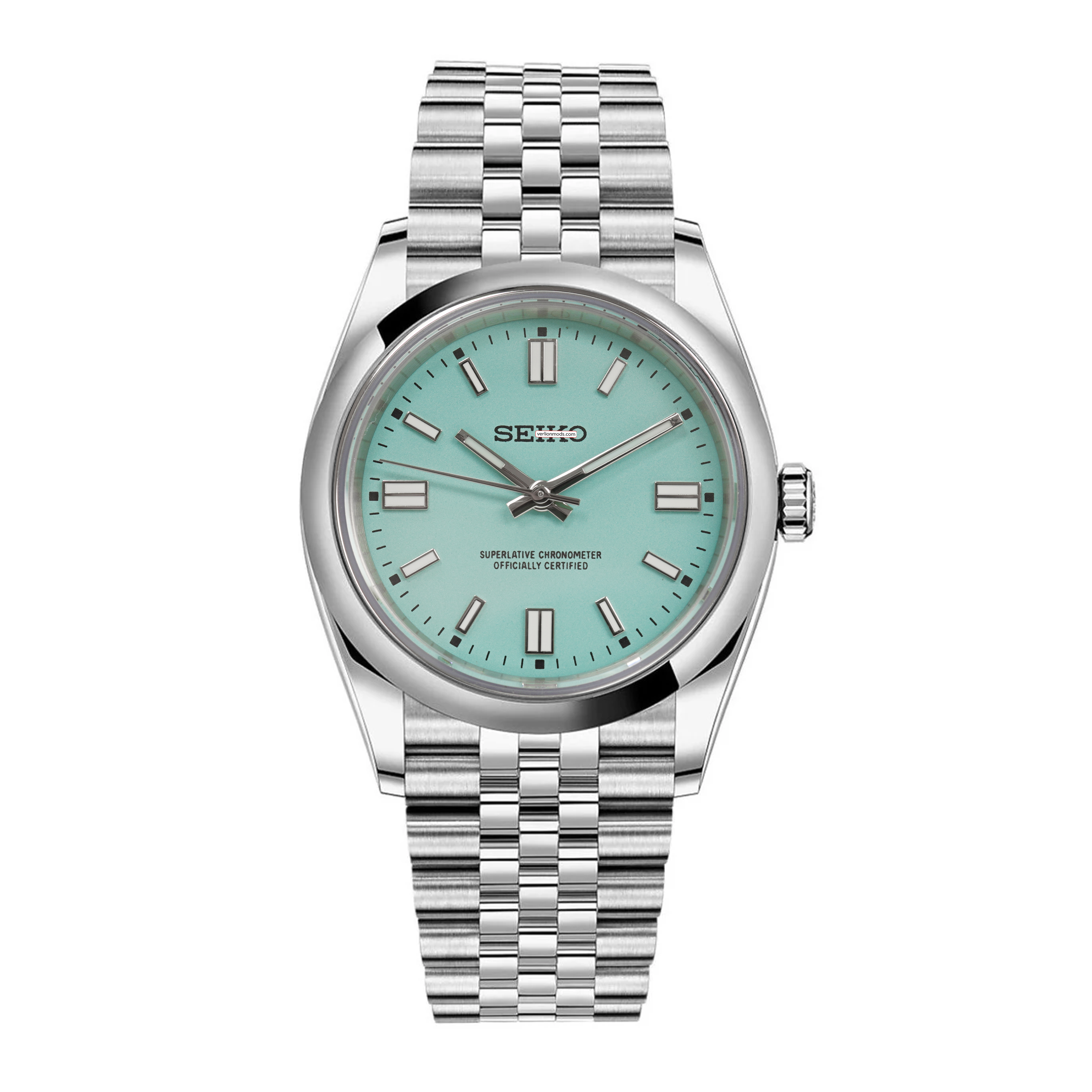 Oyster Perpetual Mint Blue 36MM – Mod Watch